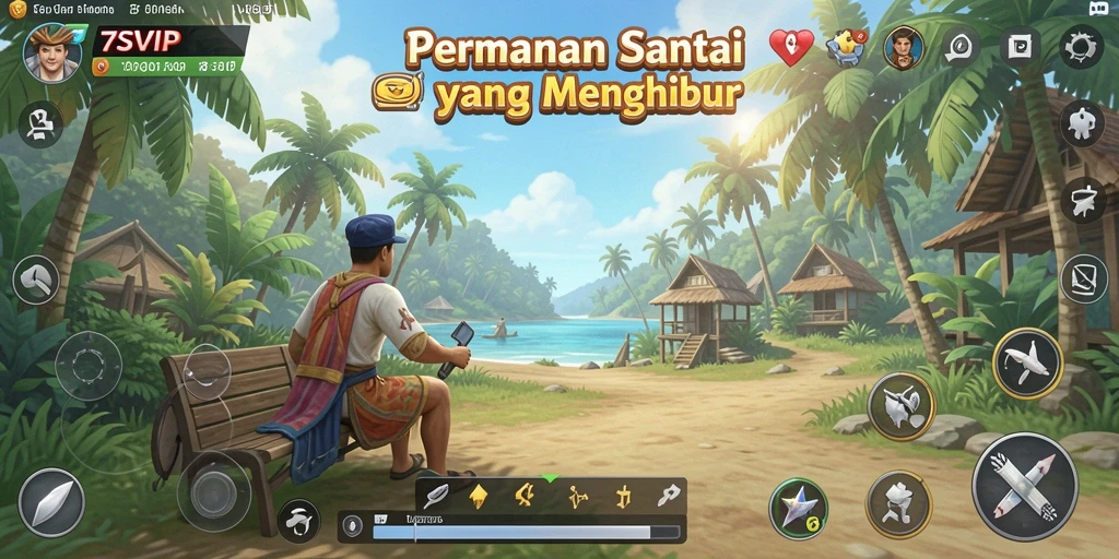 Tampilan seru gameplay 7SVIP dengan pengalaman bermain yang mengasyikan.