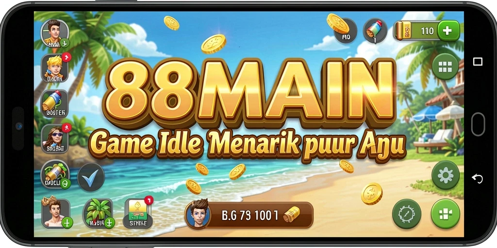 Tangkapan layar utama dari gameplay Idle yang menarik di 88MAIN.
