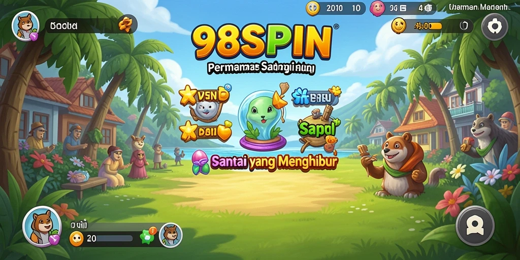 Tampilan gameplay 98SPIN yang menarik dan menghibur.