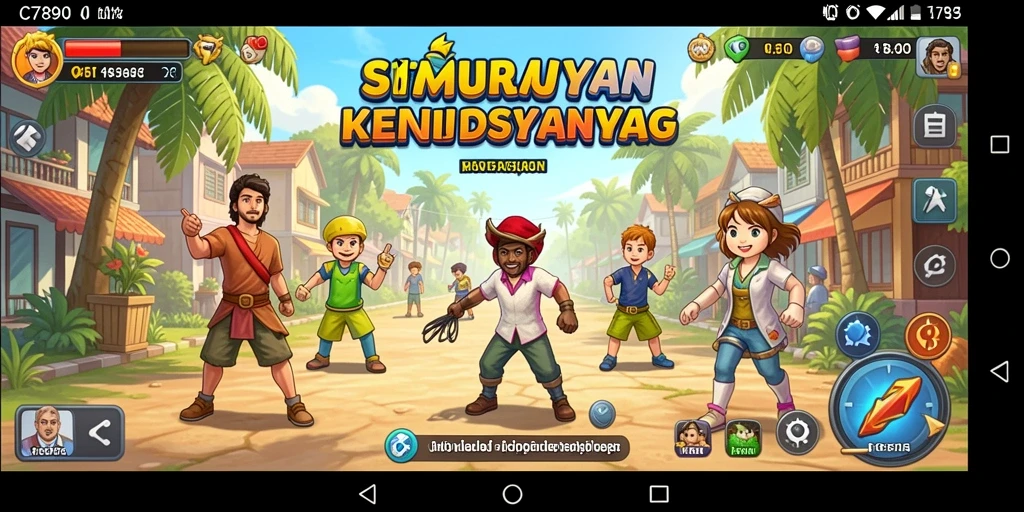 Tampilan screenshot utama C7890 dengan gameplay simulasi yang menarik.