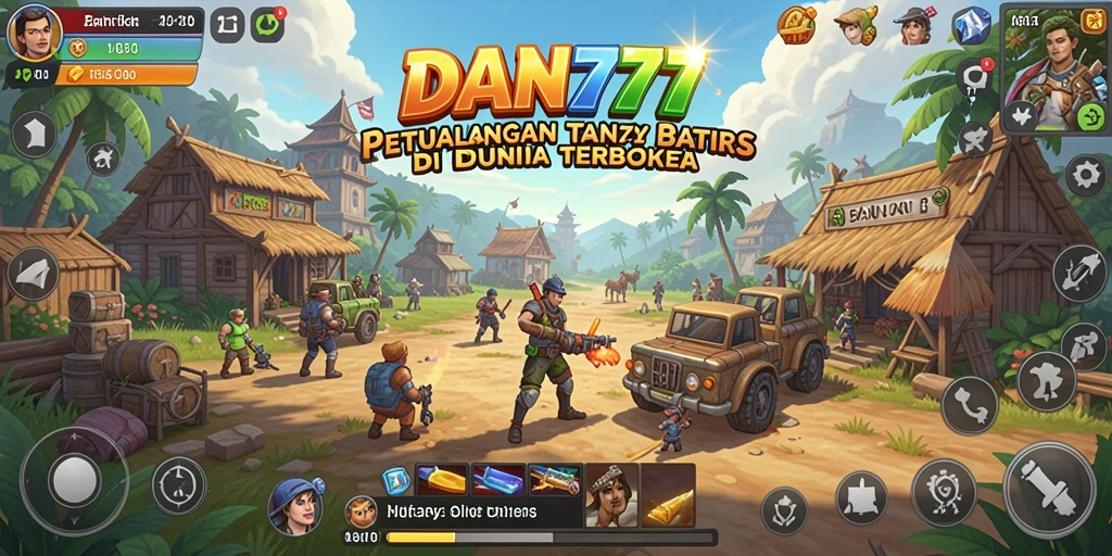 Tampilan gameplay DAN777 yang memukau dalam dunia terbuka.