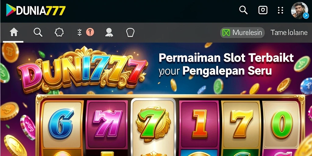 Gameplay seru DUNIA777 dengan berbagai jenis slot yang menarik.