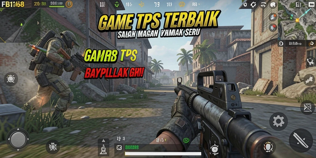 Gambaran gameplay menyenangkan dalam pertempuran TPS.