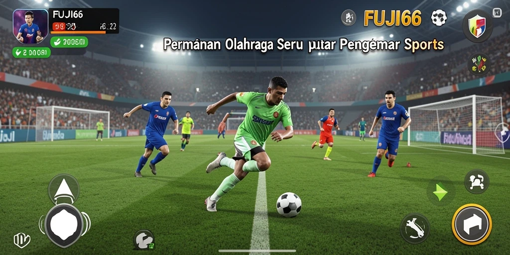 Tampilan gameplay FUJI66 yang dinamis dan penuh aksi.