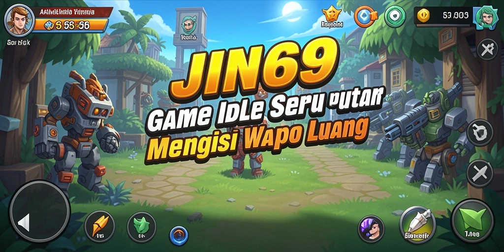 Screenshot utama JIN69 menampilkan gameplay Idle yang menarik.