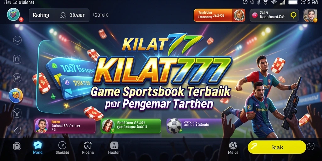 Tampilan gameplay KILAT777 yang menarik dan interaktif dalam taruhan olahraga.