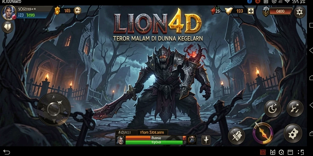 Gameplay menakutkan dengan suasana kegelapan yang mencekam.