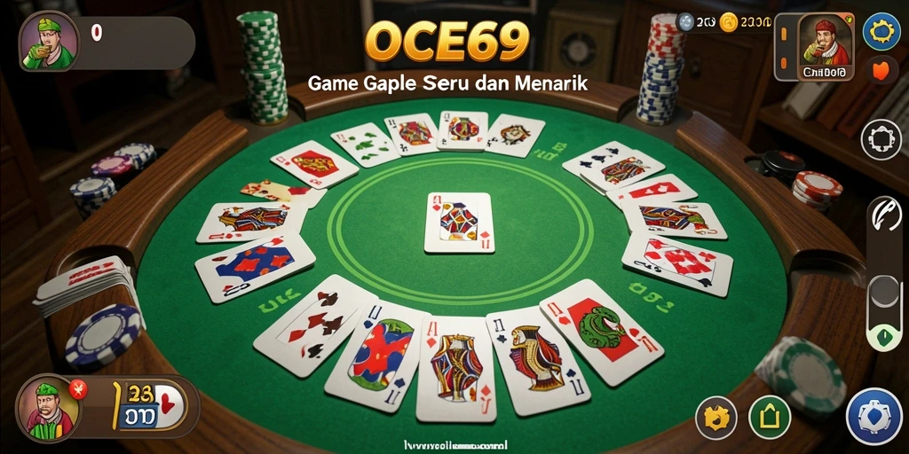 Gameplay menarik OCE69 dengan tampilan grafis yang mengesankan.