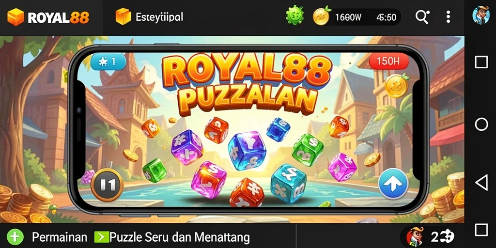 Gameplay ROYAL88 yang menarik dengan berbagai tantangan Puzzle.