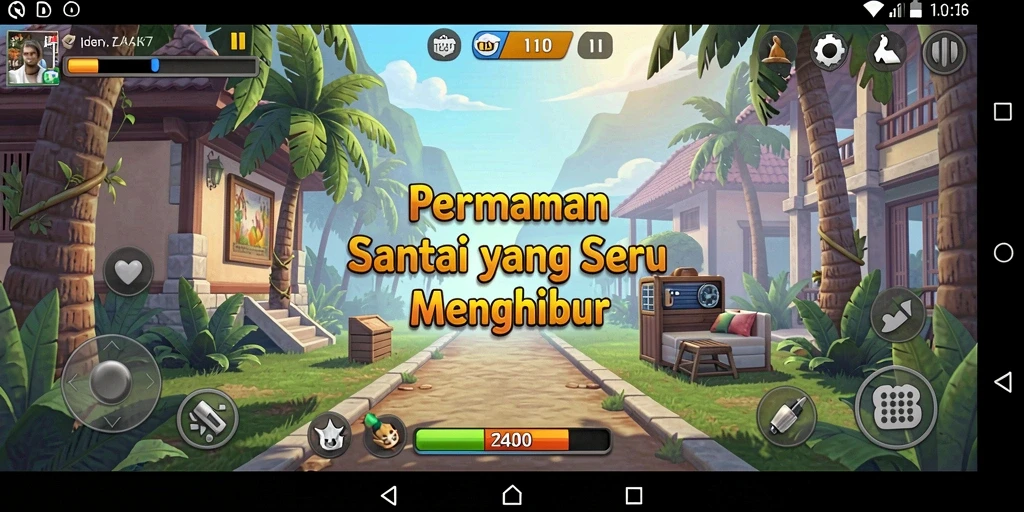 Screenshot dari gameplay seru di ZK7 yang menampilkan tantangan menarik.